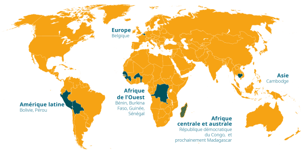 Carte Avec Noms Pays
